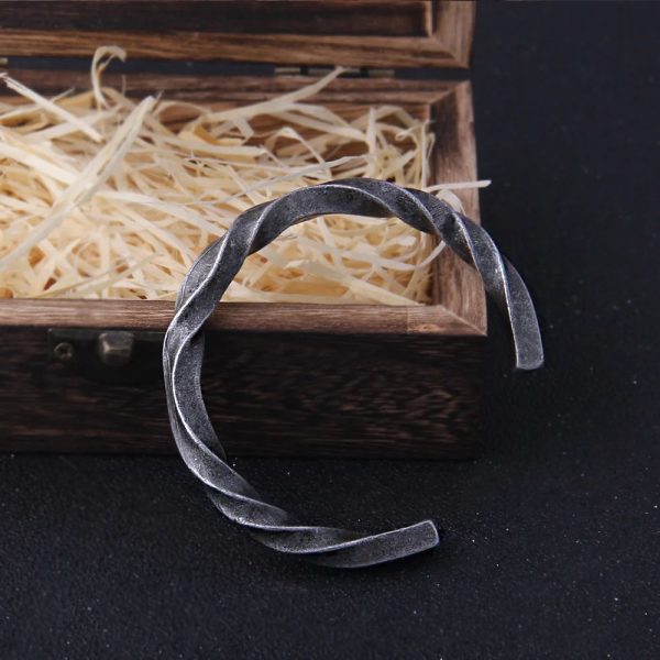 bracelet rigide en acier inoxydable