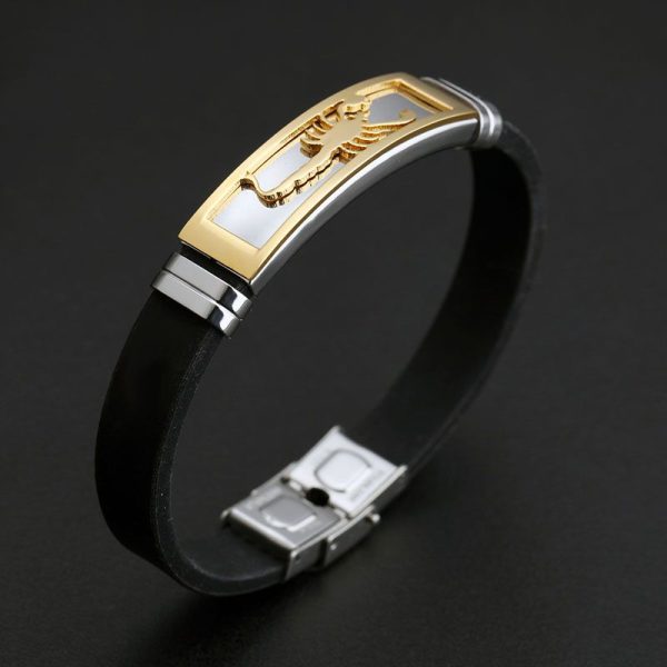 bracelet scorpion homme