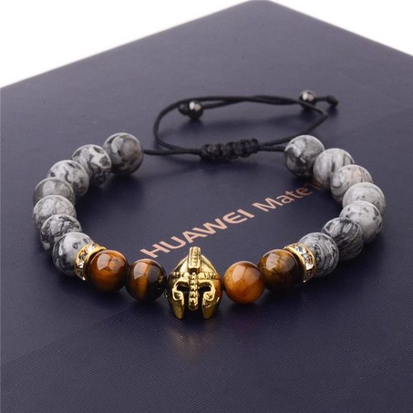 bracelet spartiate en cuir