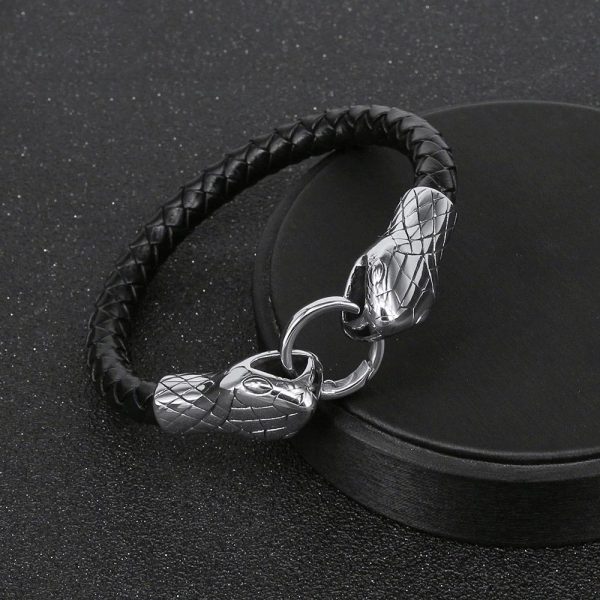 bracelet tête de serpent