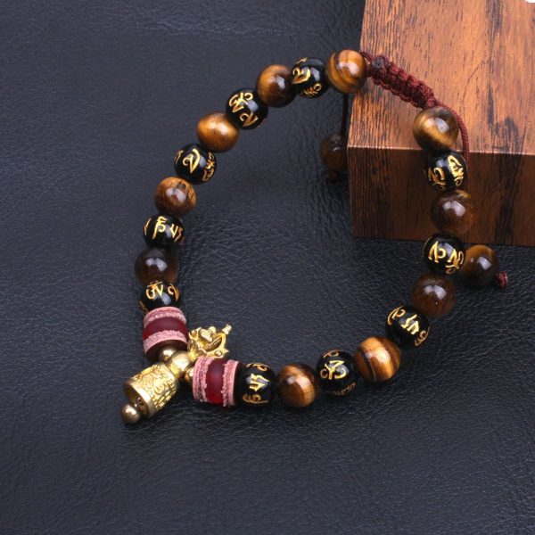 bracelet tibétain bouddhiste mantra de grande compassion