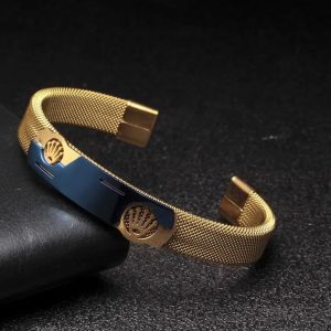 bracelet homme acier fashion roi