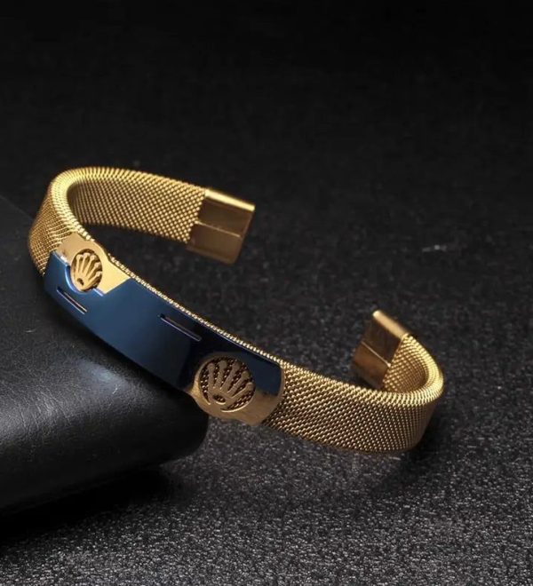 bracelet homme acier fashion roi